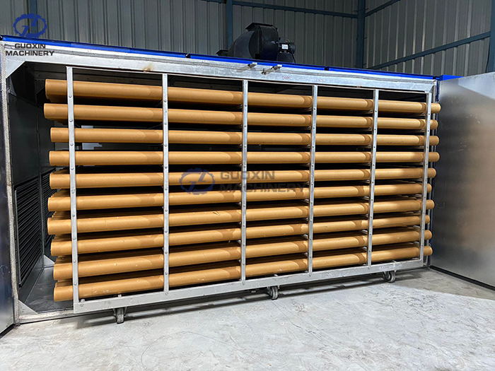 Paper tube drying room project in India