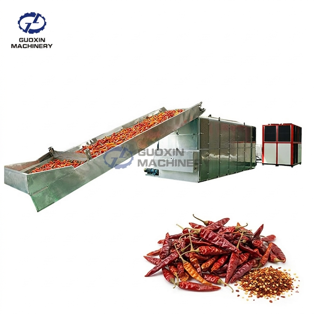Chili Drying & Processing Solution for Industrial Production