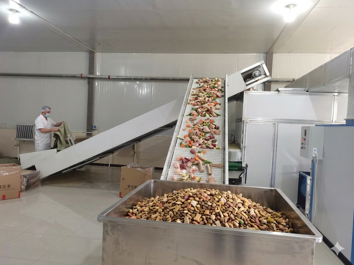 USA- Pet Food Drying Line