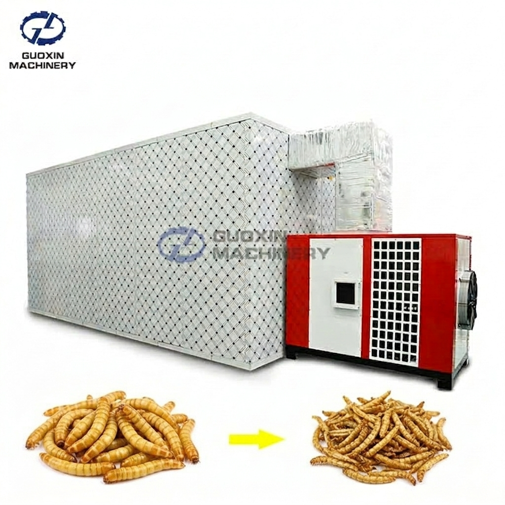 Yellow Mealworm Drying – Process Parameters for Pet Food Insect Meal