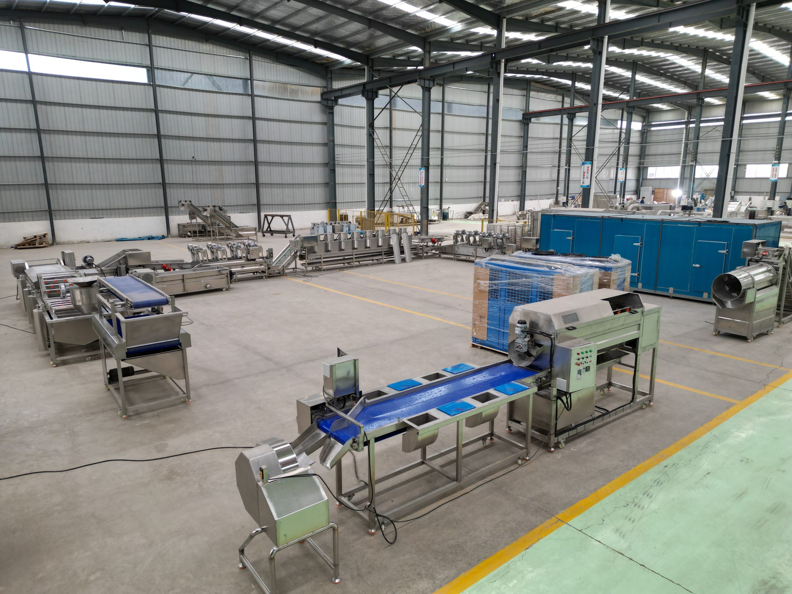 Automatic Continuous Frying Production Line
