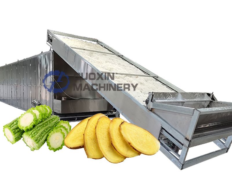 Case Study: Automated Ginger Slicing & Continuous Mesh Belt Dehydration Line in Indonesia
